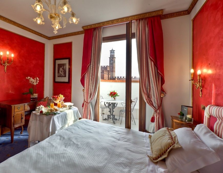 Due Torri Hotel Verona Rum bild